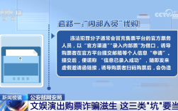 文娱演出购票诈骗滋生 这三类“坑”要当心！