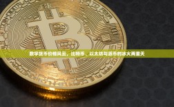 数字货币价格风云，比特币、以太坊与派币的冰火两重天