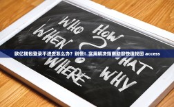 欧亿钱包登录不进去怎么办？别慌！实用解决指南助您快速找回 access