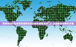 币安Web3生态是否提供实时K线数据推送接口？深度解析与替代方案