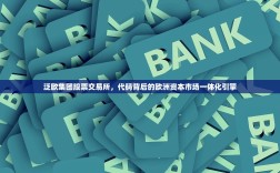 泛欧集团股票交易所，代码背后的欧洲资本市场一体化引擎