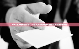 OKX杠杆在哪里看？一篇文章带你轻松掌握杠杆查看与使用