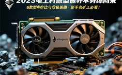 2023年以太坊挖矿显卡终极指南，这8款型号性价比与收益兼顾，新手老矿工必看！