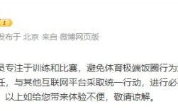 避免体育极端饭圈行为 微博解散相关运动员超话
