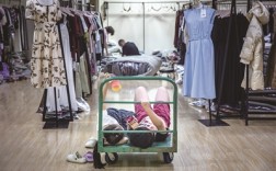 服装市场里的暑假