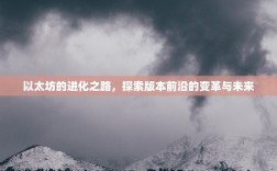 以太坊的进化之路，探索版本前沿的变革与未来