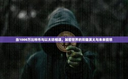 当1000万比特币与以太坊相遇，加密世界的双雄演义与未来猜想