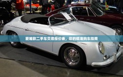 爱唯欧二手车交易报价表，您的精准购车指南