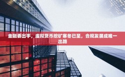 金融委出手，虚拟货币挖矿寒冬已至，合规发展成唯一出路
