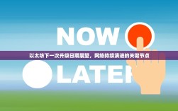 以太坊下一次升级日期展望，网络持续演进的关键节点