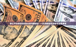 欧亿平台收款是否必须开通钱包？一文详解操作流程与注意事项